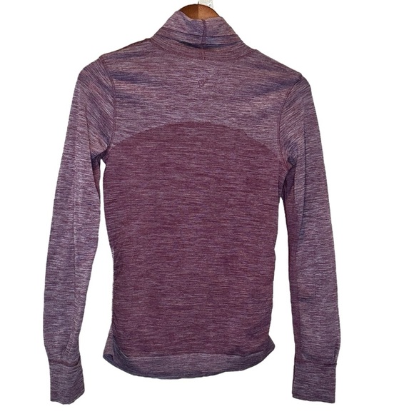 Lululemon Woolly Wonder Turtleneck Size 4 Dark Adobe / White  DKAB/WHT 77575 - Picture 8 of 13